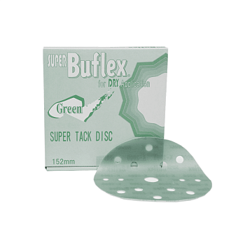 Наждачная бумага в кругах KOVAX Super Buflex P2000 D=152мм 15 отв-Dry Green 